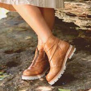 NWT BED|STU Women's Tan Rustic DESSA Boot